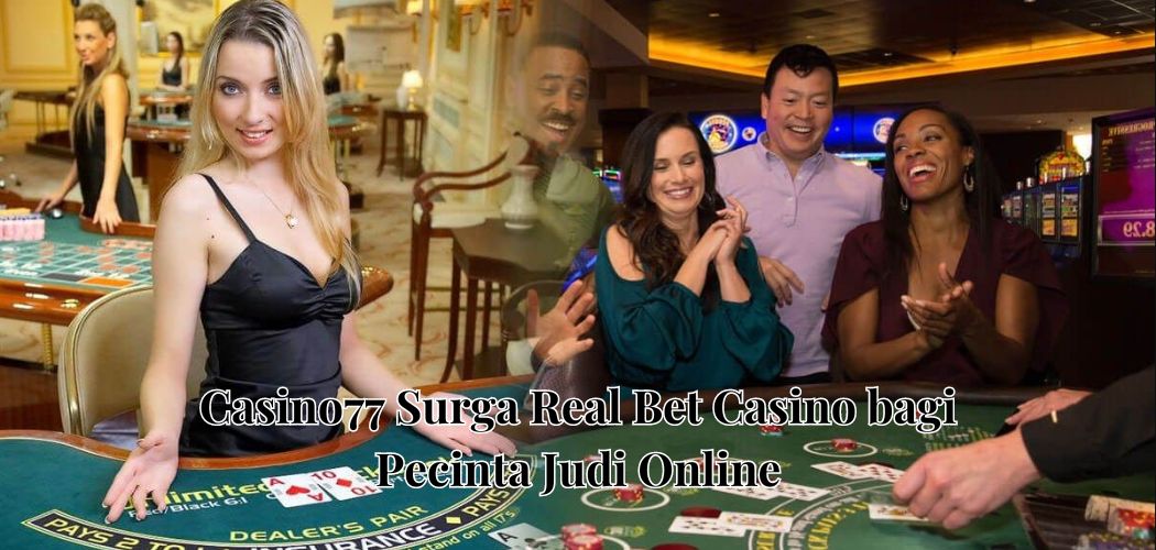 Casino77 Surga Real Bet Casino bagi Pecinta Judi Online